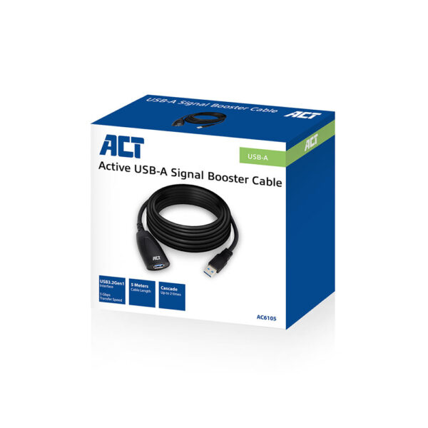 ACT USB booster, 5 meter - Afbeelding 3