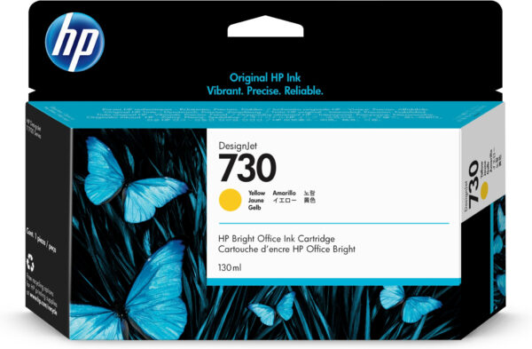 HP 730 gele DesignJet inktcartridge, 130 ml