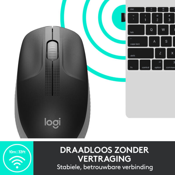 Logitech M190 Full-Size Wireless Mouse - Afbeelding 9