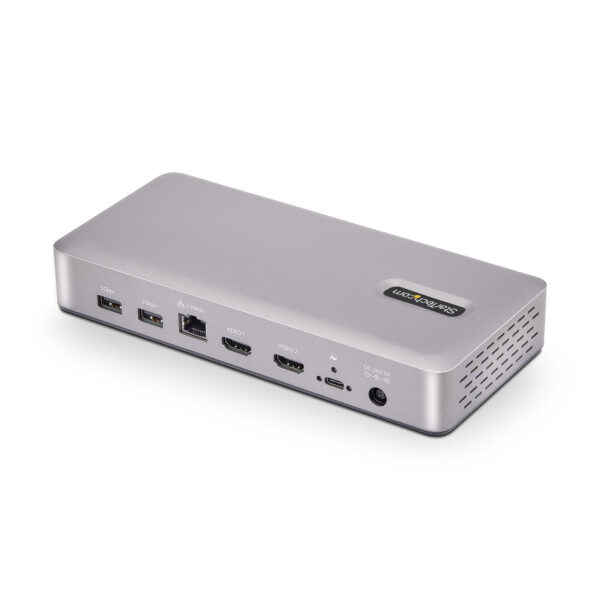 StarTech.com USB4 Docking Station, USB-C 40Gbps, Dual HDMI Video, Tot 2x 4K 60Hz 4:4:4 (RGB) of 2x 4K 120Hz 4:2:2, Multi-Monitor - Afbeelding 2