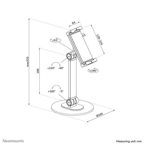 Neomounts tablet stand - Afbeelding 14