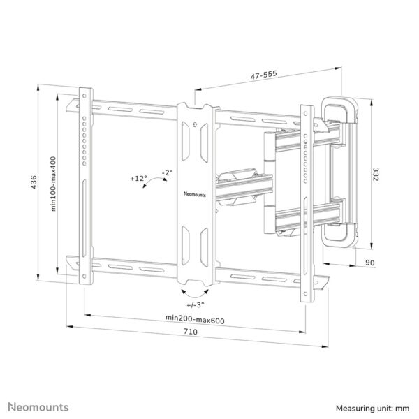 Neomounts tv wandsteun - Afbeelding 20