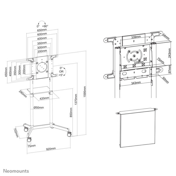 Neomounts vloersteun - Afbeelding 16