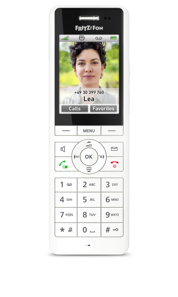 FRITZ!Fon X6 DECT-telefoon Nummerherkenning Wit - Afbeelding 5