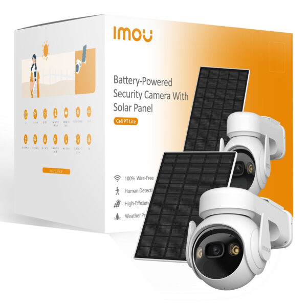 Imou Cell PT Lite Kit Torentje IP-beveiligingscamera Buiten 2304 x 1296 Pixels Muur - Afbeelding 2