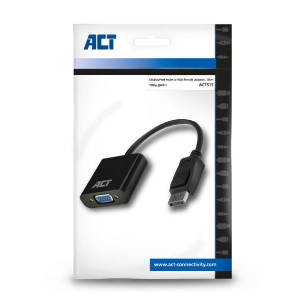 ACT DisplayPort naar VGA adapter - Afbeelding 4