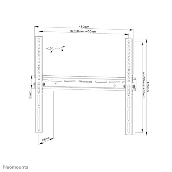 Neomounts TV wandsteun - Afbeelding 16