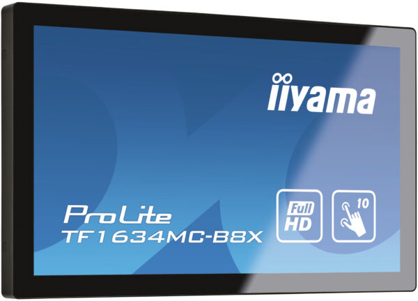 iiyama ProLite TF1634MC-B8X computer monitor 39,6 cm (15.6") 1920 x 1080 Pixels Full HD LED Touchscreen Multi-gebruiker Zwart - Afbeelding 4