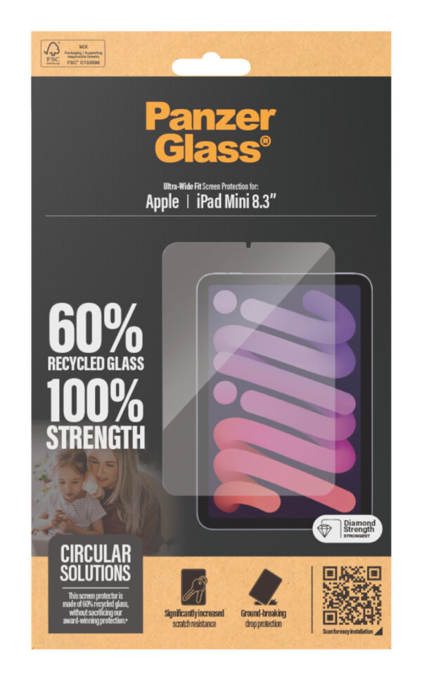 PanzerGlass 2842 schermbeschermer voor tablets Doorzichtige schermbeschermer Apple 1 stuk(s) - Afbeelding 3