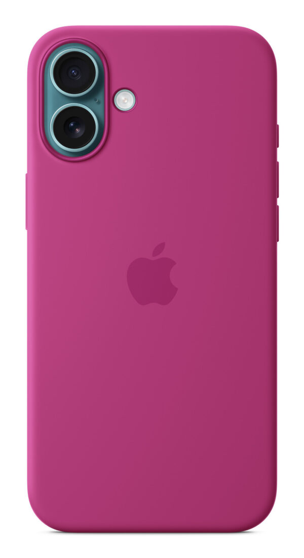 Apple Siliconenhoesje met MagSafe voor iPhone 16 Plus - Fuchsia - Afbeelding 2