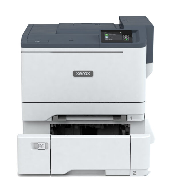 Xerox C320 A4 33 ppm draadloze dubbelzijdige printer PS3 PCL5e6/6 2 laden totaal 251 vel - Afbeelding 21