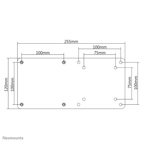 Neomounts nuc/thin client houder - Afbeelding 5