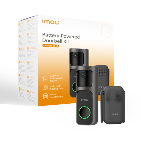 Imou Doorbell 2S Kit Zwart - Afbeelding 2