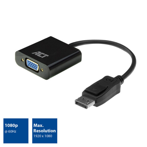 ACT DisplayPort naar VGA adapter - Afbeelding 2