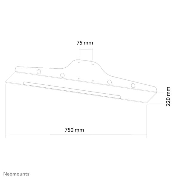 Neomounts toetsenbord-/muishouder - Afbeelding 3