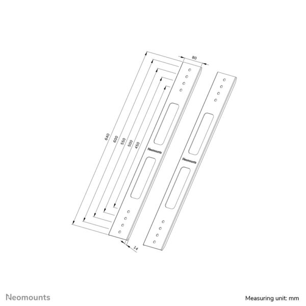 Neomounts VESA-uitbreidingskit - Afbeelding 6