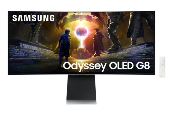 Samsung 34 Inch Odyssey OLED G8 G85SD Ultra WQHD 175Hz Gaming Monitor