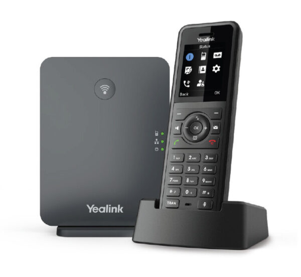 Yealink W77P IP telefoon Zwart TFT