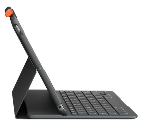 Logitech Slim Folio QWERTY Deens, Fins, Noors, Zweeds Bluetooth Grafiet - Afbeelding 3