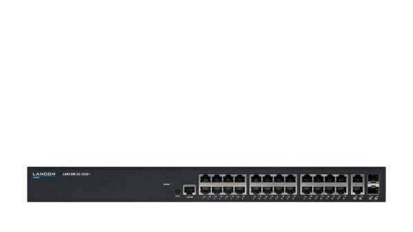 LANCOM GS-2326+ Managed L2 Gigabit Ethernet (10/100/1000) 1U Zwart