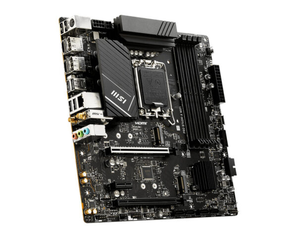 MSI PRO B760M-A WIFI moederbord Intel B760 LGA 1700 micro ATX - Afbeelding 4