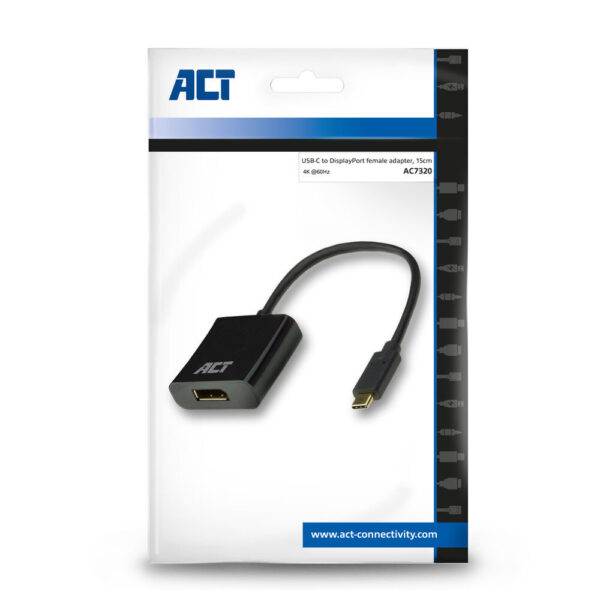 ACT USB-C naar DisplayPort adapter - Afbeelding 6