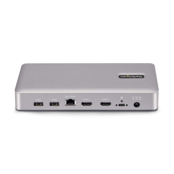 StarTech.com USB4 Docking Station, USB-C 40Gbps, Dual HDMI Video, Tot 2x 4K 60Hz 4:4:4 (RGB) of 2x 4K 120Hz 4:2:2, Multi-Monitor - Afbeelding 4