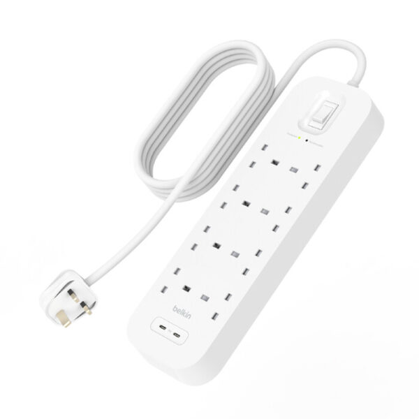 Belkin Connect Wit 8 AC-uitgang(en) 2 m - Afbeelding 3