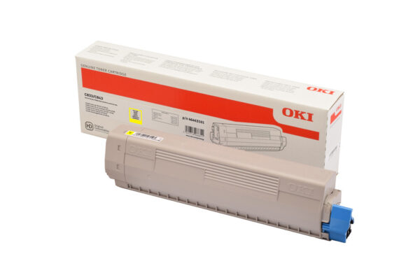 OKI 46443101 tonercartridge 1 stuk(s) Origineel Geel