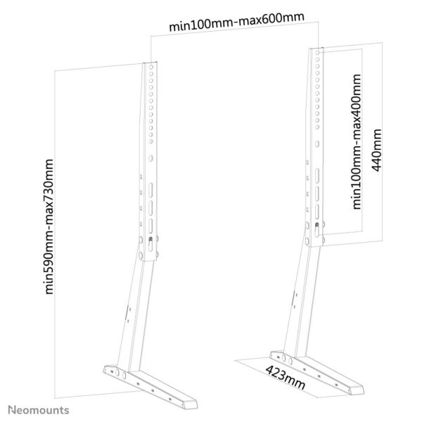 Neomounts monitor stand - Afbeelding 3