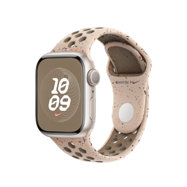 Apple MUUQ3ZM/A slimme draagbare accessoire Band Beige Aluminium, Fluorelastomeer - Afbeelding 2