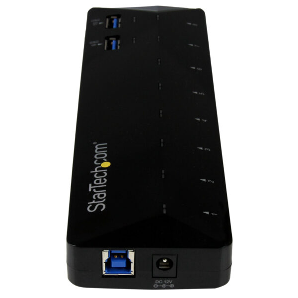 StarTech.com 10-Poorts USB 3.0 Hub met oplaad en sync poort - 5Gbps - 2 x 1.5A poorten - Afbeelding 3