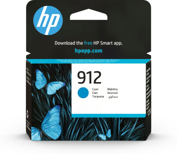 HP 912 originele cyaan inktcartridge