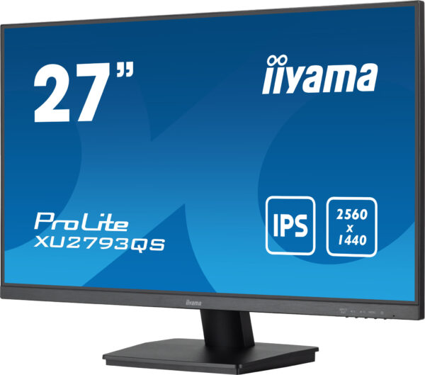 iiyama ProLite XU2793QS-B7 computer monitor 68,6 cm (27") 2560 x 1440 Pixels 4K Ultra HD LED Zwart - Afbeelding 4