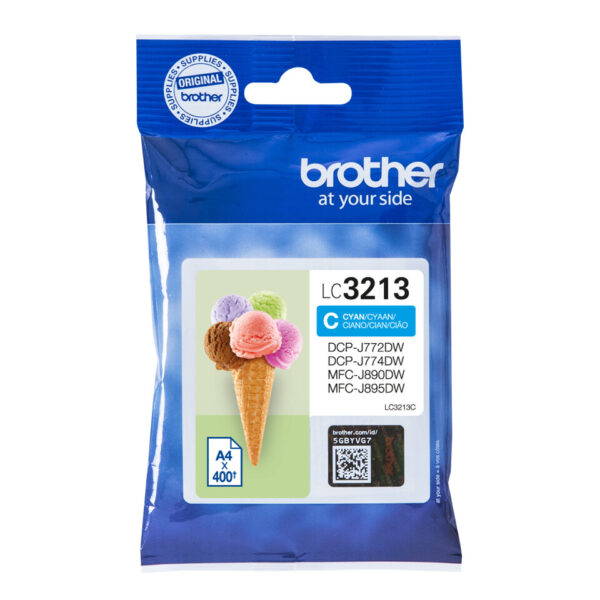 Brother LC-3213C inktcartridge Origineel Hoog (XL) rendement Cyaan