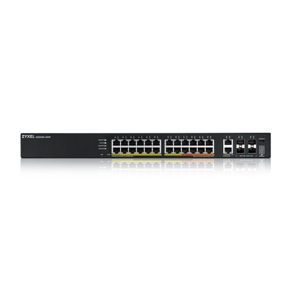 Zyxel XGS2220-30HP Managed L3 Gigabit Ethernet (10/100/1000) Power over Ethernet (PoE) Zwart - Afbeelding 7