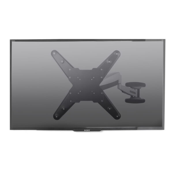 StarTech.com Wandmonteerbare VESA TV arm, Verstelbare Full Motion TV Muurbeugel voor 23"-55" Schermen, Compacte Monitor Arm, 30k - Afbeelding 3