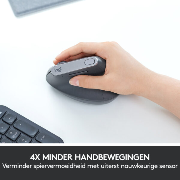 Logitech MX Vertical Advanced Ergonomic Mouse - Afbeelding 10