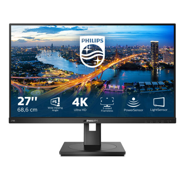 Philips B Line 278B1/00 LED display 68,6 cm (27") 3840 x 2160 Pixels 4K Ultra HD Zwart - Afbeelding 5