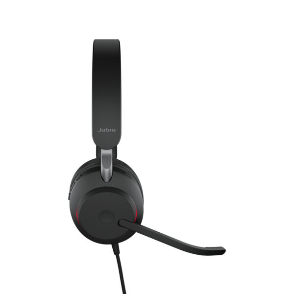 Jabra Evolve2 40 SE Headset Bedraad Hoofdband Oproepen/muziek USB Type-C Zwart - Afbeelding 3