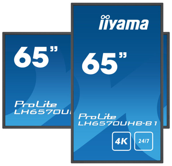 iiyama LH6570UHB-B1 beeldkrant Digitale signage flatscreen 163,8 cm (64.5") VA 700 cd/m² 4K Ultra HD Zwart Type processor Androi - Afbeelding 4