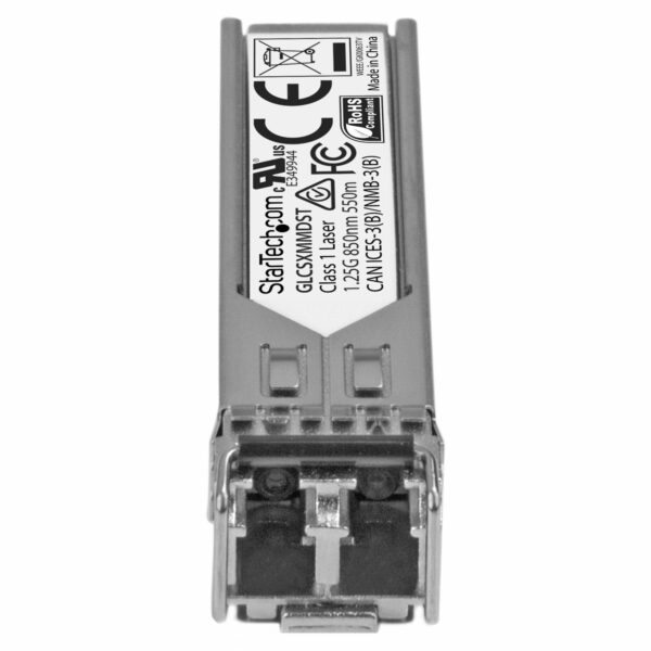 StarTech.com Gigabit glasvezel 1000BASE-SX SFP ontvanger module - Cisco GLC-SX-MMD compatibel - MM LC - 550m - Afbeelding 2