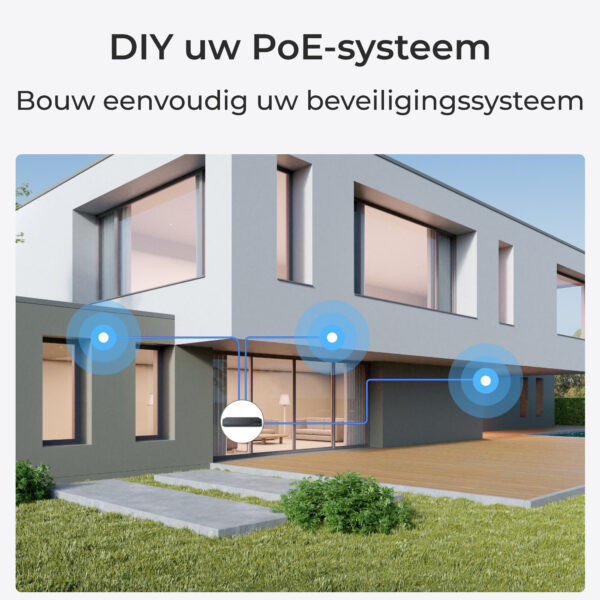 Reolink P330 - 4K 8MP UHD PoE-beveiligingscamera voor buiten met 256 GB capaciteit, slimme waarschuwingen, audio-opname en nacht - Afbeelding 9