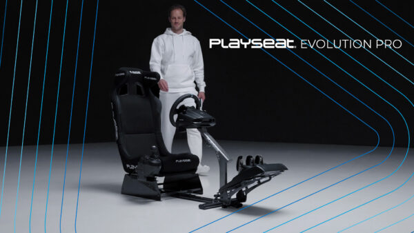 Playseat Evolution PRO ActiFit Universele gamestoel Gecapitonneerde zitting Zwart - Afbeelding 19