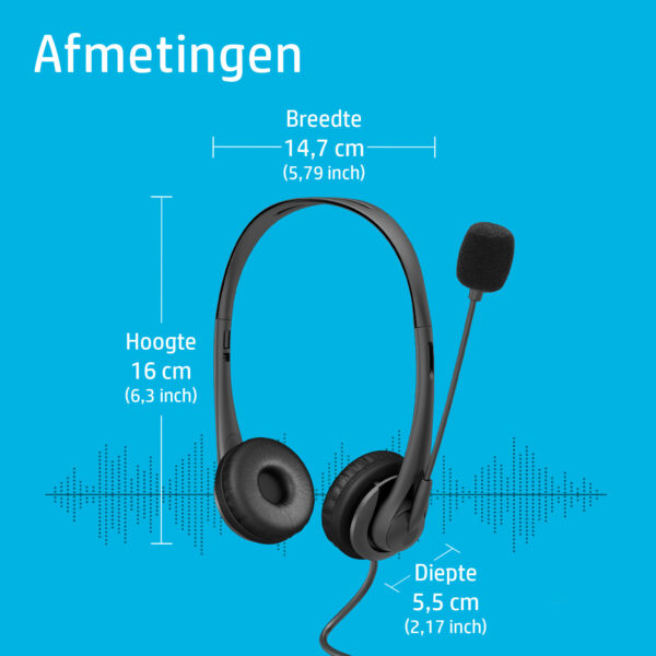 HP stereo USB-headset G2 - Afbeelding 2