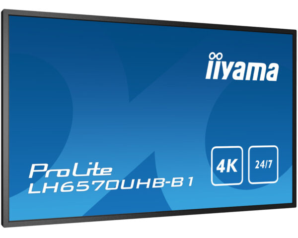 iiyama LH6570UHB-B1 beeldkrant Digitale signage flatscreen 163,8 cm (64.5") VA 700 cd/m² 4K Ultra HD Zwart Type processor Androi - Afbeelding 6