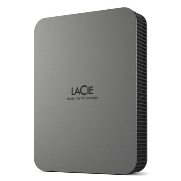 LaCie Mobile Drive Secure externe harde schijf 4 TB USB Type-C 3.2 Gen 1 (3.1 Gen 1) Grijs - Afbeelding 2