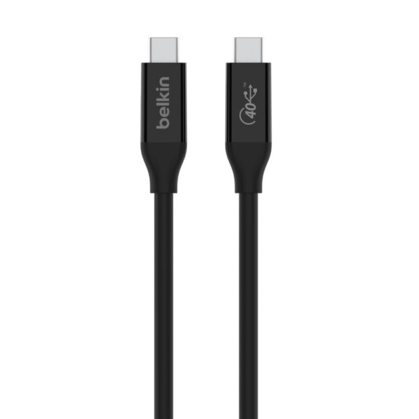 Belkin INZ001bt0.8MBK USB-kabel USB4 Gen 3x2 0,8 m USB C Zwart