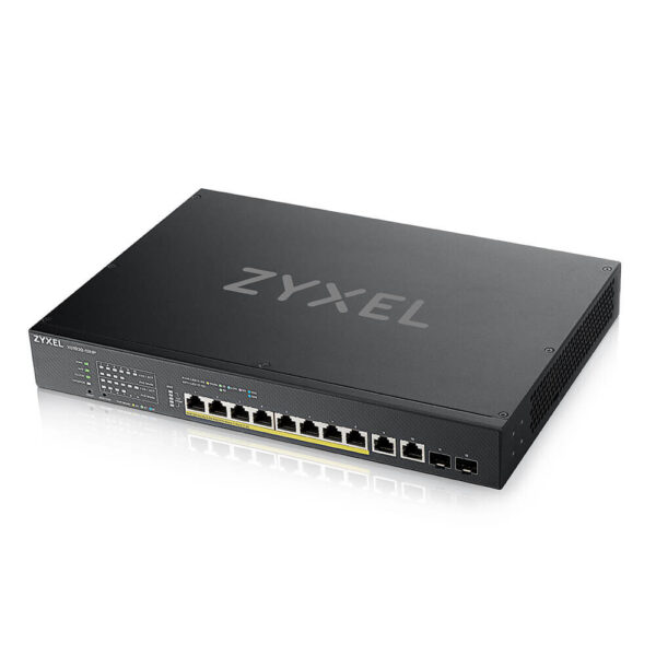 Zyxel XS1930-12HP-ZZ0101F netwerk-switch Managed L3 10G Ethernet (100/1000/10000) Power over Ethernet (PoE) Zwart - Afbeelding 4