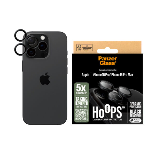 PanzerGlass PG Hoops Ceramic iPhone 16 6.1/6.7Inch - Afbeelding 3